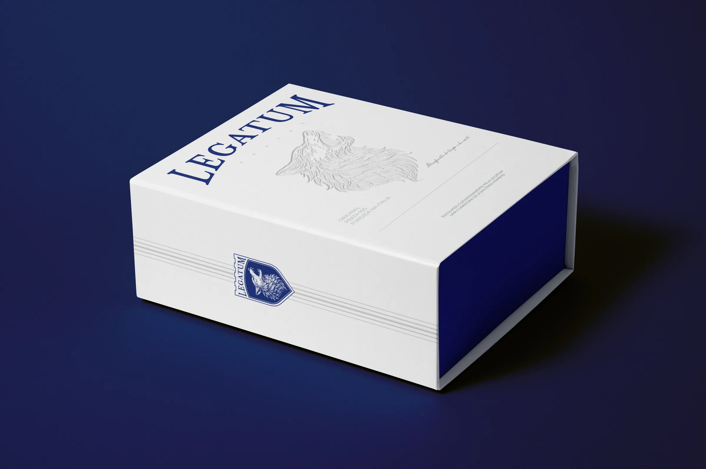 Aplicação da identidade visual da marca Legatum