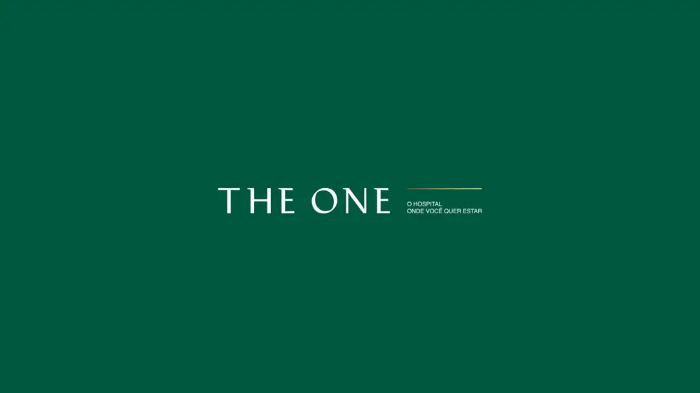 Aplicação da identidade visual da marca The One