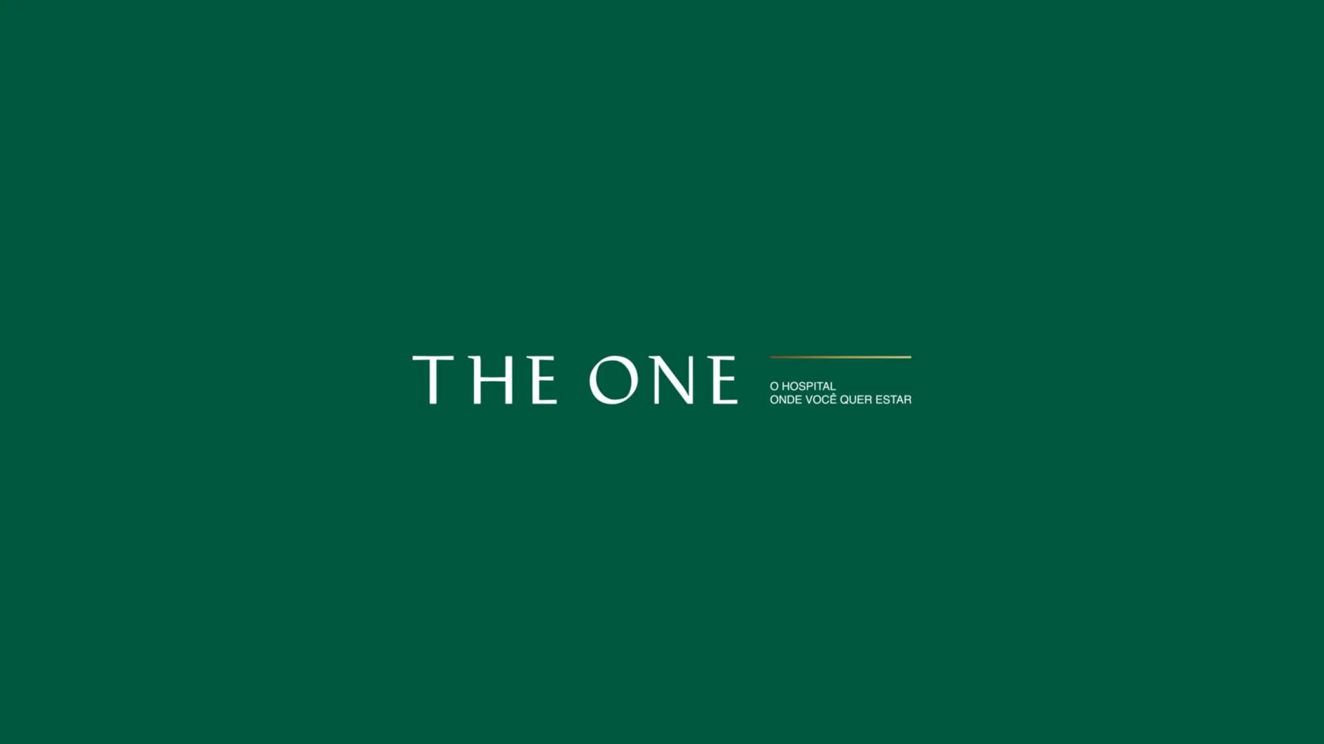 Aplicação da identidade visual da marca The One